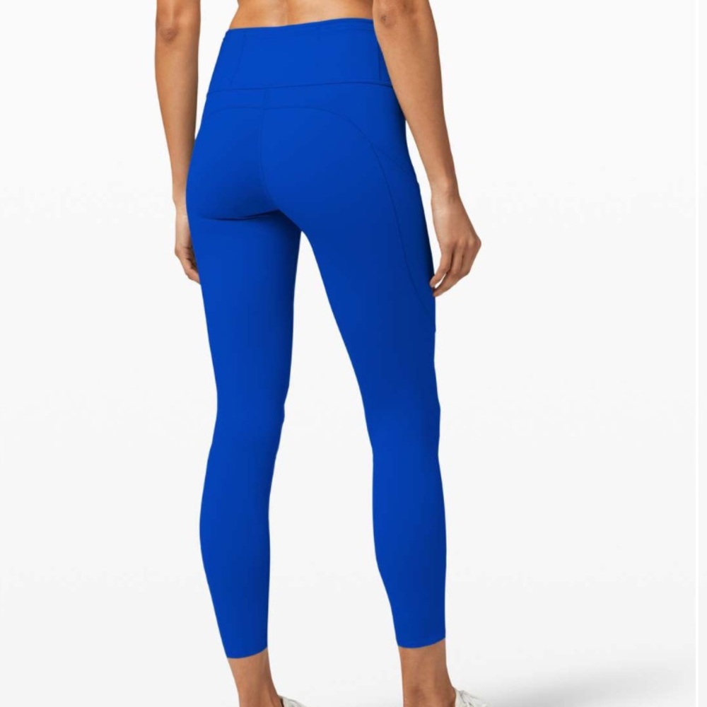 lululemon athletica Bright Blue High-Rise Leggings